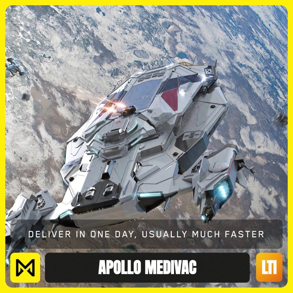Star Citizen - Apollo Medivac - LTI Lifetime Insurance - Ship - Galactic Merchant - Roberts Space Industries