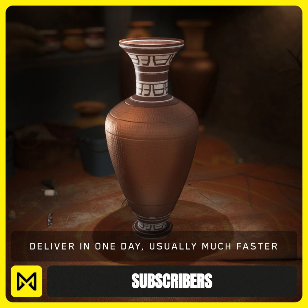 Star Citizen - Bronze Mya Vase - Subscribers - Galactic Merchant - Galactic Merchant