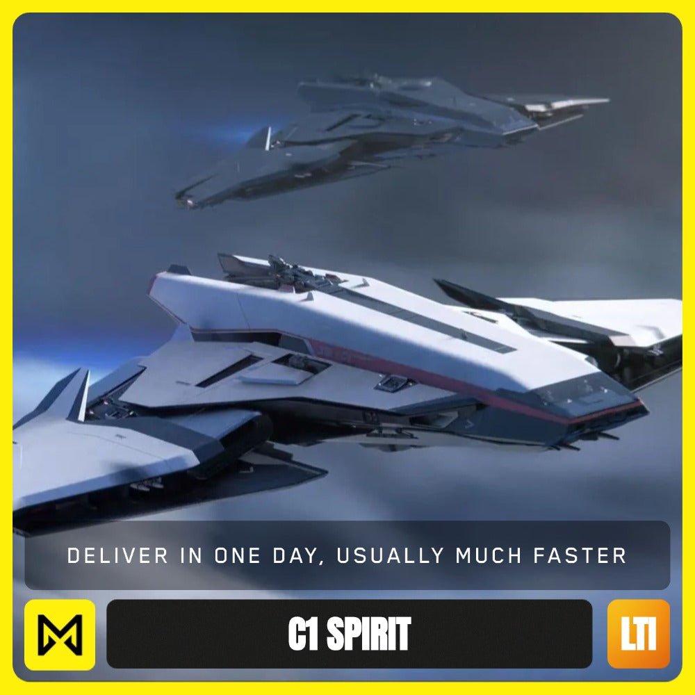 Star Citizen - C1 Spirit - LTI Lifetime Insurance - Ship - Galactic Merchant - Crusader Industries
