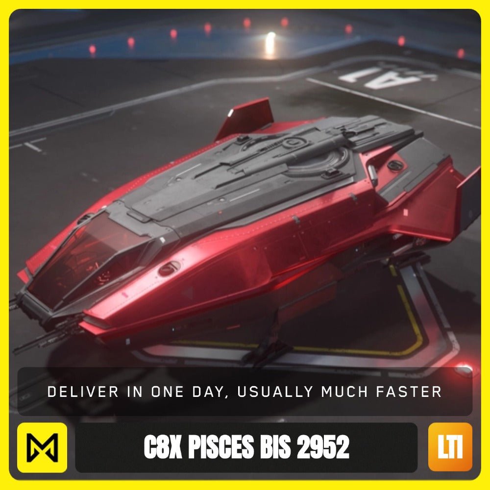 Star Citizen - C8X Pisces BIS 2952 - LTI Lifetime Insurance - Ship - Galactic Merchant - Anvil Aerospace