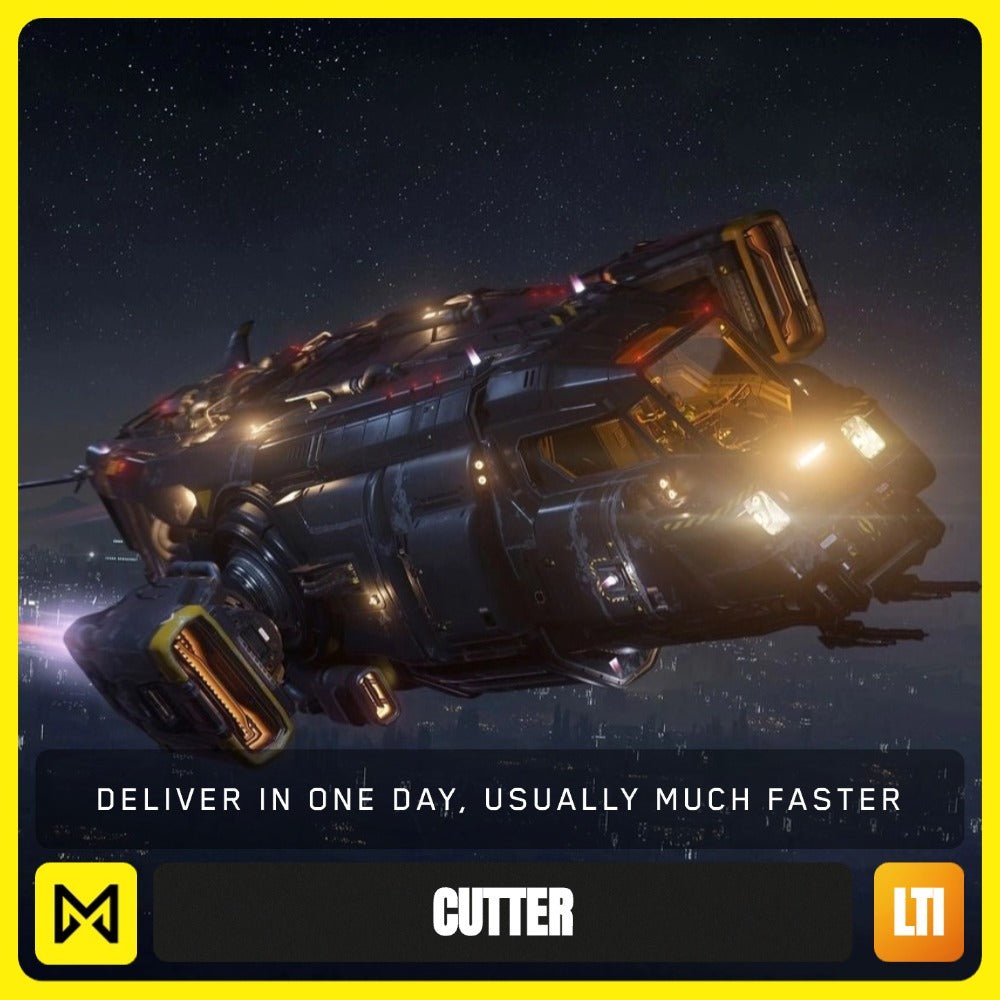 Star Citizen - Cutter - LTI Lifetime Insurance - Ship - Galactic Merchant - Drake Interplanetary