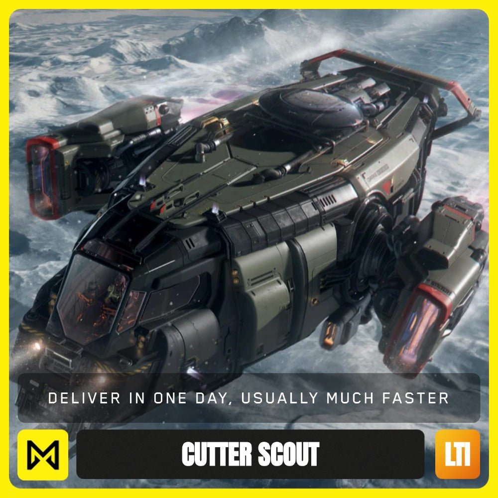 Star Citizen - Cutter Scout - LTI Lifetime Insurance - Ship - Galactic Merchant - Drake Interplanetary