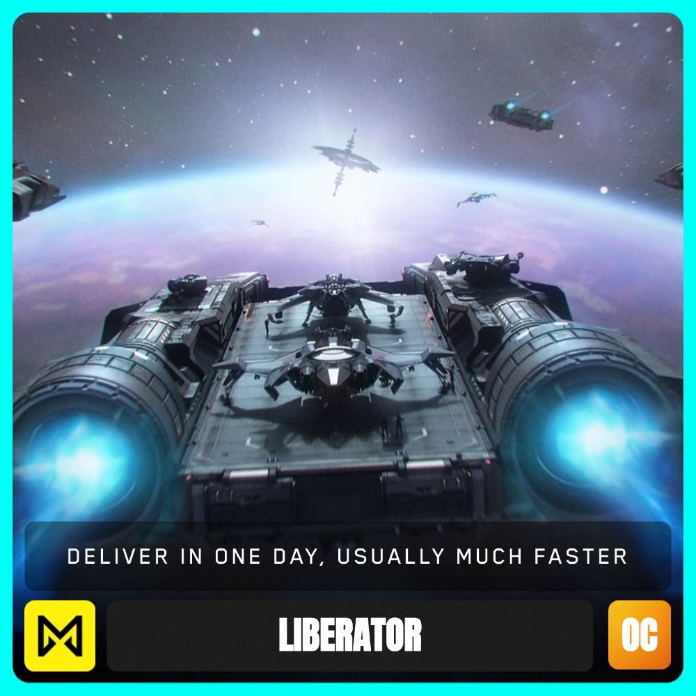 Star Citizen - Liberator - LTI Original Concept - Ship - Galactic Merchant - Anvil Aerospace