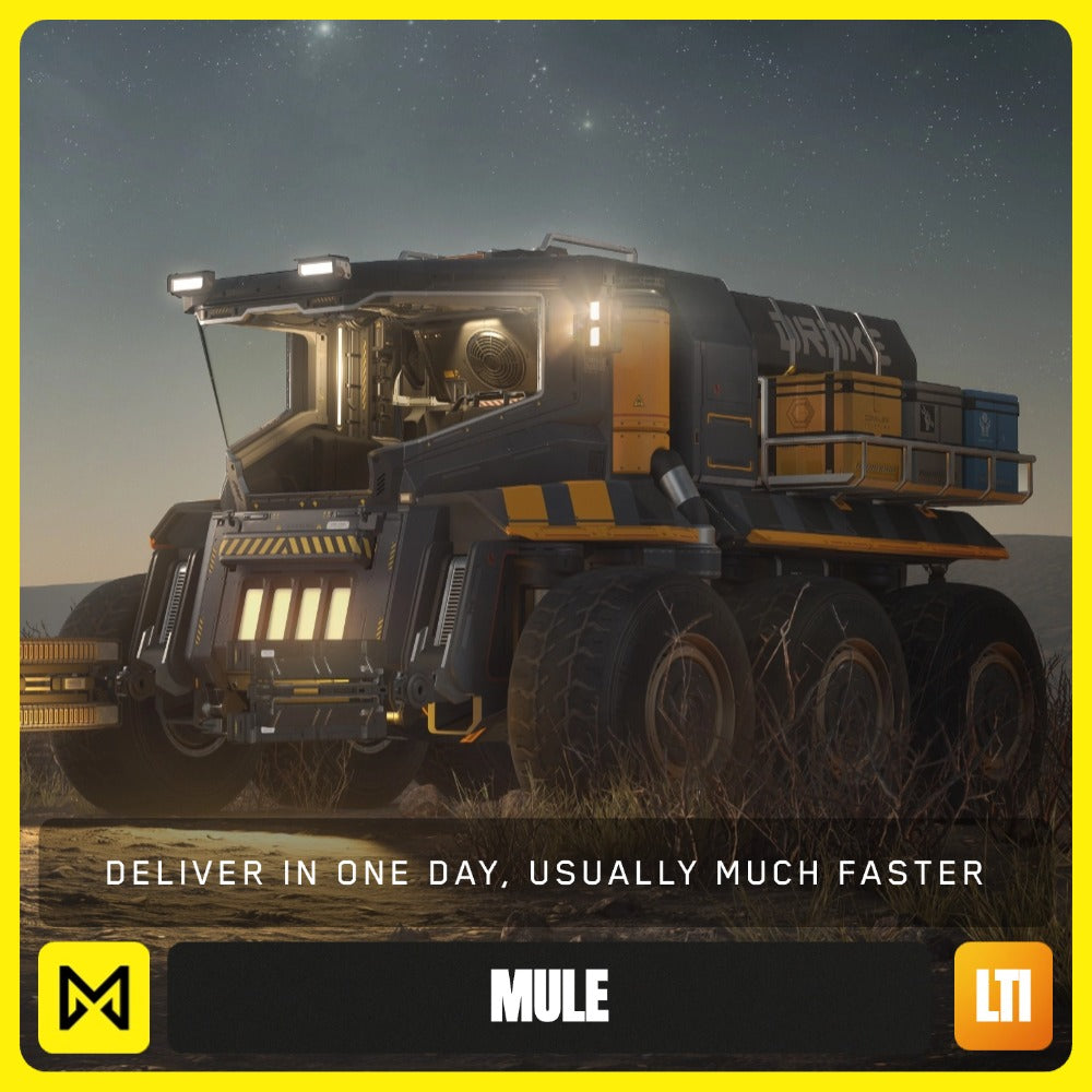 Star Citizen - Mule - LTI Lifetime Insurance - Ground Vehicle - Galactic Merchant - Drake Interplanetary