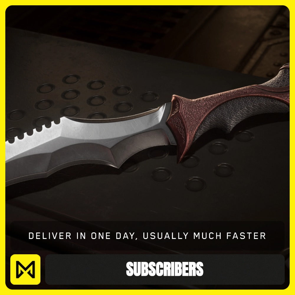 Star Citizen - Myuda Knife - Subscribers - Galactic Merchant - Galactic Merchant
