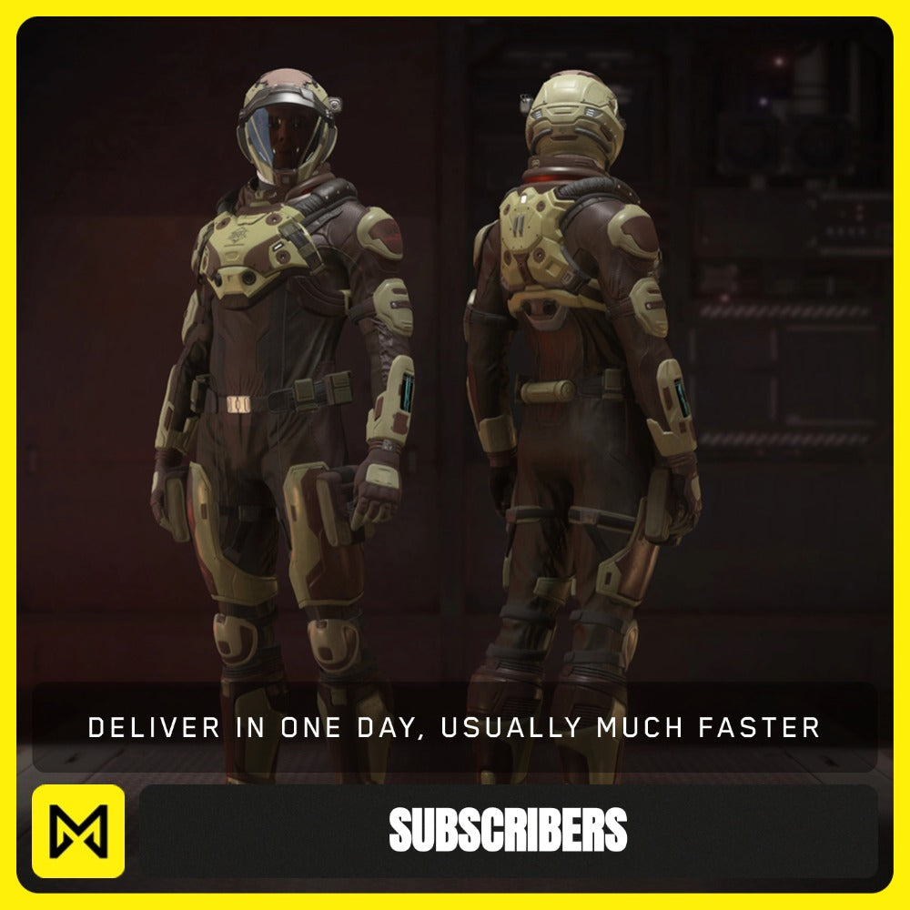 Star Citizen - RSI Venture Rust Society Armor Set - Subscribers - Galactic Merchant - Galactic Merchant