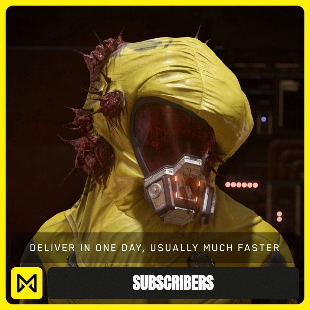 Star Citizen - Radioactive Yellow Lost Plague Helmet - Subscribers - Galactic Merchant - Galactic Merchant