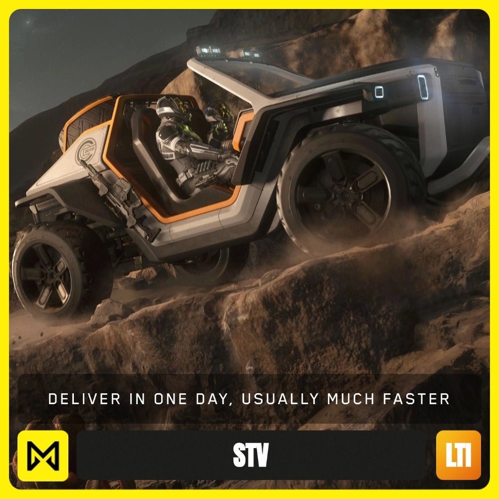 Star Citizen - STV - LTI Lifetime Insurance - Ground Vehicle - Galactic Merchant - Greycat Industrial