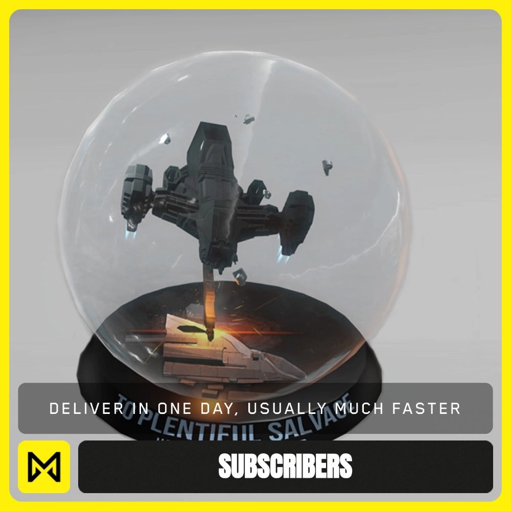 Star Citizen - Space Globes - Plentiful Salvage - Subscribers - Galactic Merchant - Galactic Merchant