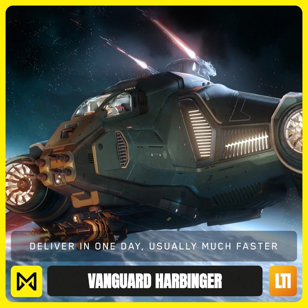 Star Citizen - Vanguard Harbinger - LTI Lifetime Insurance - Ship - Galactic Merchant - Aegis Dynamics