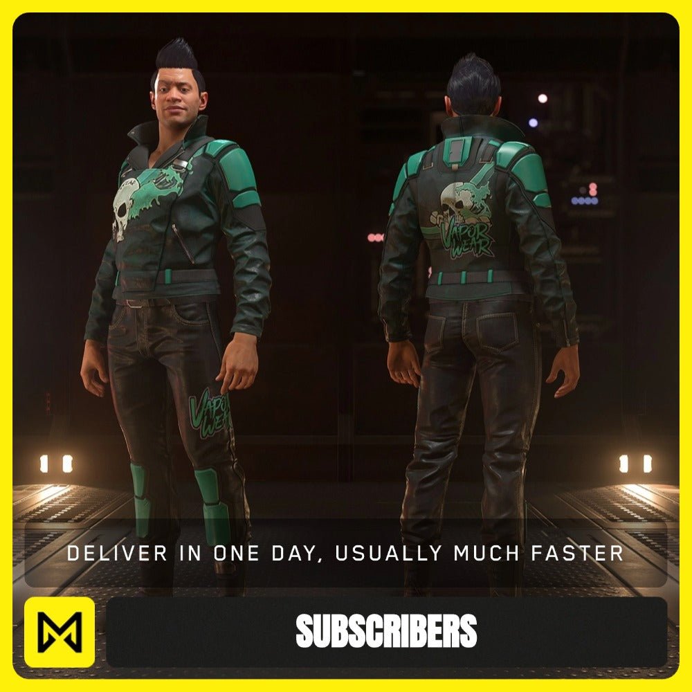 Star Citizen - Vaporwear Toxic Fog Enforcer Outfit - Subscribers - Galactic Merchant - Galactic Merchant